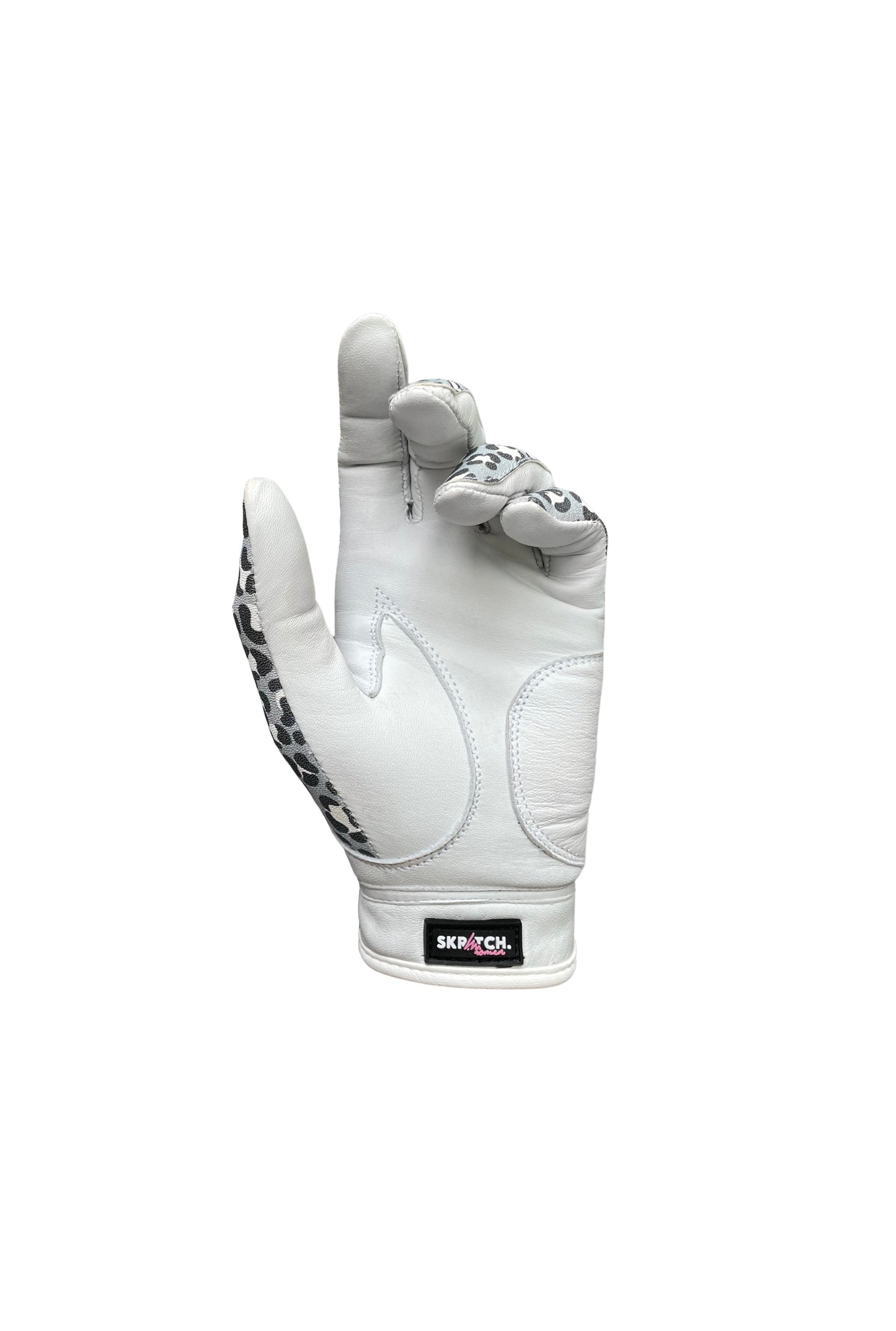 Grey Leopard Golf Glove