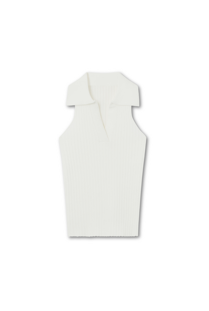 Heather_Knit_Polo_Victoria_Paulsen_white_1