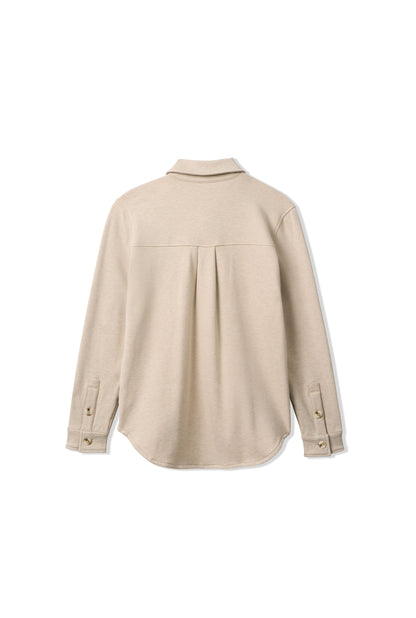 Cloud Fleece Button Up Shacket