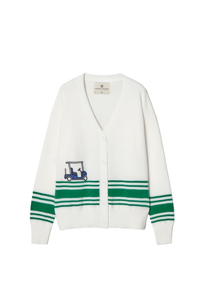 Victoria Paulsen_Sophie Cardigan_White/Green_1